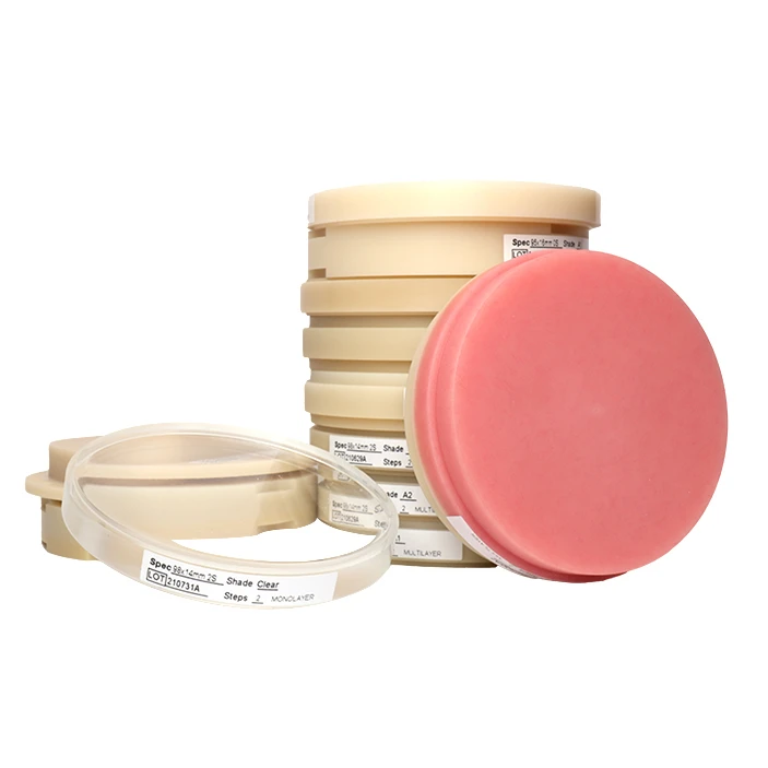 Multilayer PMMA Dental CADCAM Milling PMMA Blocks best